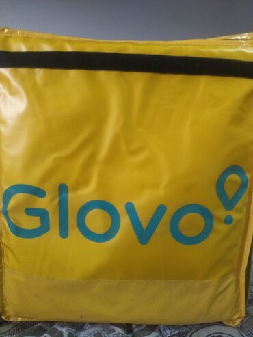 желтый кардиган: Продаётся сумка Glovo