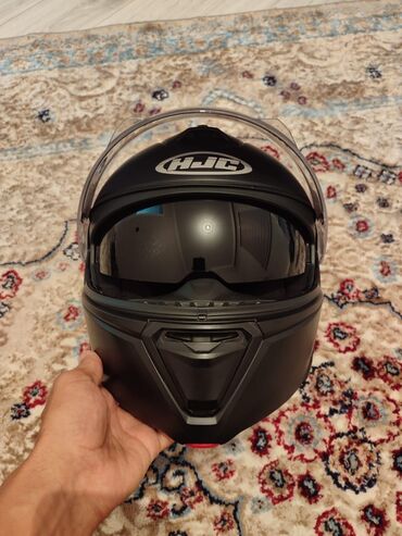 Мотоциклы: HJC i 90 markalı integral/flip-up tipli motosiklet dəbilqəsi