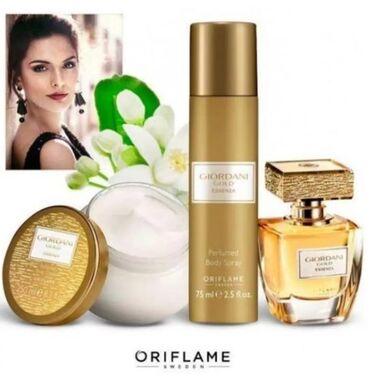 versace duxu: Oriflame "Giordani Gold Essenssa " parfum dest. Parfum 50ml., el ve