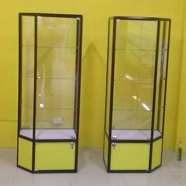 Стеллажи: Прилавок витрина, витрина стеклянная, торговые витрины металлические — 5