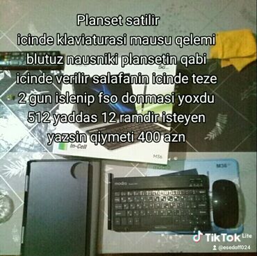 ayfon planşet: Planset satilir hec bir problemi yoxdu.hec bir yerinde cizigi