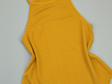 żółte bluzki z krótkim rękawem: Bluzka Damska, New Look, L, stan - Bardzo dobry