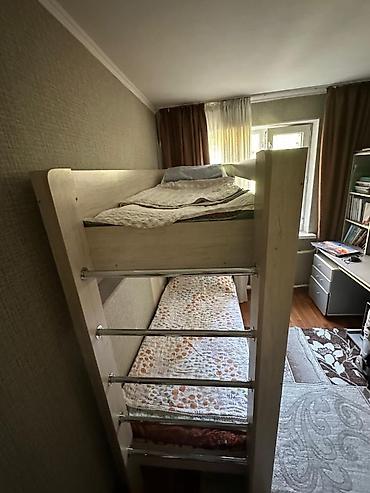 bunk bed: Детская односпальная кровать, Б/у, Для девочки, Для мальчика, С бортиком, МДФ, Самовывоз — 6
