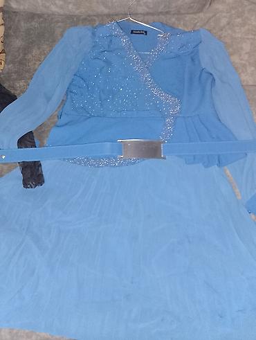 böyük beden: Ziyafət donu, Maksi, 3XL — 2
