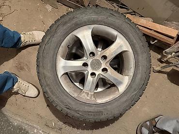 тайета ипсум 2001 года: Колеса в сборе 195 / 65 / R 15, Зима, Б/у, Комплект, Легковые, Литые, отверстий - 5 — 5