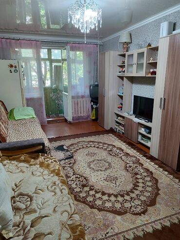 продажа квартир в бишкеке аламедин 1: 2 комнаты, 43 м², 104 серия, 3 этаж, Евроремонт