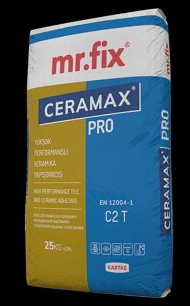 Digər quru inşaat materialları: Holcim sementleri 300,400,500-6.85 Kafel yapisdiricilari tector — 13