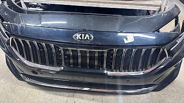 Передний бампер в сборе для Kia K7 (рестайлинг, модельный год 2020)