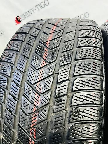 Шины: Шины 285 / 40 / R 22, Зима, Б/у, Пара, Внедорожные (АТ/МТ), Италия, Pirelli — 3