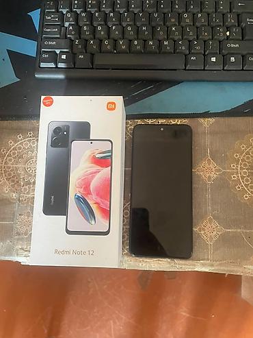 Техника и электроника: Xiaomi 12, цвет - Черный, 
 Отпечаток пальца — 1
