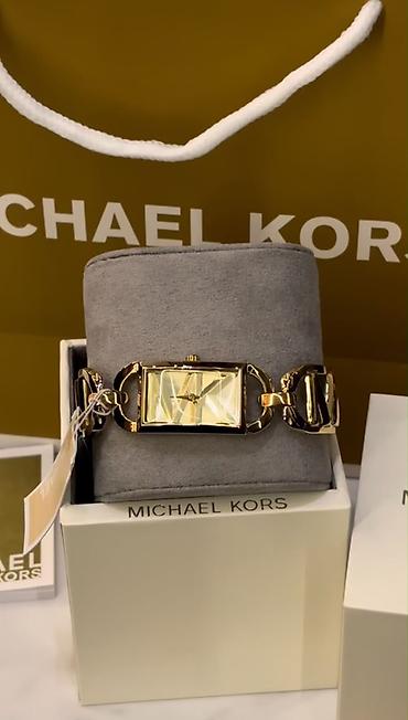 İşlənmiş, Qol saatı, Michael Kors, rəng - Qızılı