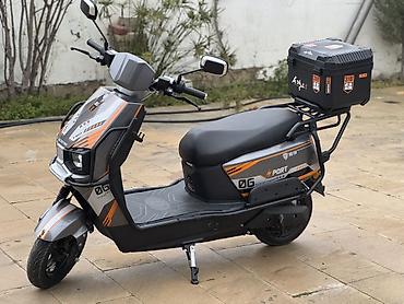 elektirik mator: Elektrik moped 60 volt 40 ah lithium batareykaynan təchiz olunub — 2