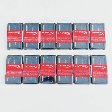 Operativ yaddaş (RAM): Operativ yaddaş (RAM) HyperX, 8 GB, 1600 Mhz, DDR3, Noutbuk üçün, Yeni — 12