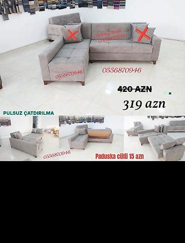kunc divan: Künc divan, Yeni, Açılan, Bazalı, Parça, Şəhərdaxili pulsuz çatdırılma — 5