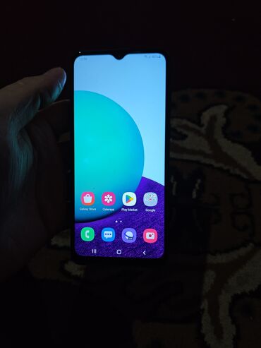 Samsung: Samsung Galaxy A02, 32 GB, rəng - Bənövşəyi