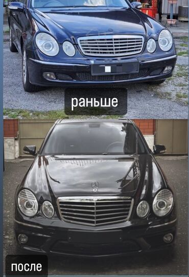 Бамперы: Задний Бампер Mercedes-Benz 2002 г., Новый, Аналог