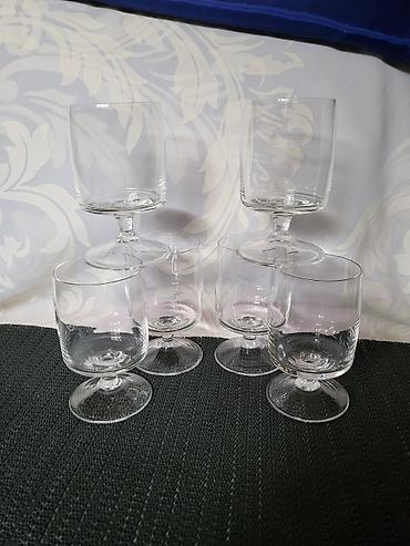 Čaše: Case za vino iz 80ih. Case ( kafanske) za vino,perketne,sve na njima — 5