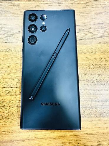 Samsung Galaxy S22 Ultra, 256 GB, rəng - Qara, Simsiz şarj lalafo.az -da Samsung Galaxy S22 Ultra, 256 GB, rəng - Qara, Simsiz şarj