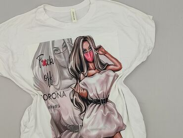 indicode t shirty: Women`s T-shirt, size 5XL (EU 50)