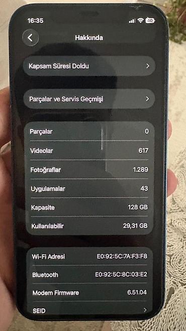IPhone 12, 128 GB, Mavi