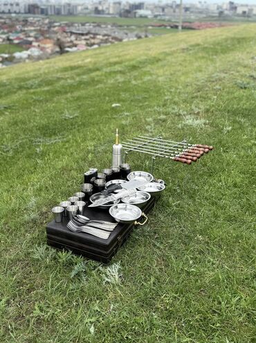 Шашлычные наборы: Нужный подарок для мужчин!!! Набор на 45 предметов!!! На 6 персон!!! — 4