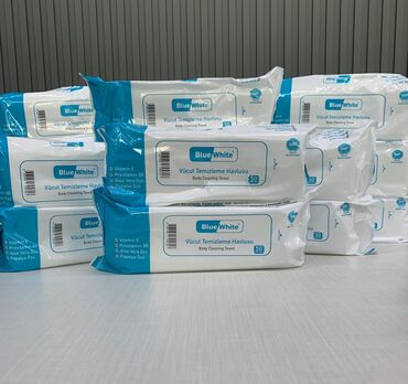 Другие медицинские товары: Салфетки для тела BlueWhite (Body Cleaning Towel) Состав: Витамин C