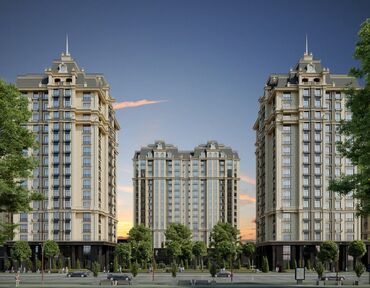 Продажа квартир: 2 комнаты, 81 м², Элитка, 7 этаж, ПСО (под самоотделку) — 4