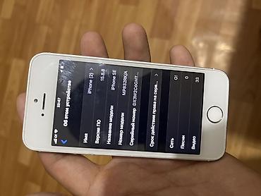 IPhone SE (1‑го поколения), 32 ГБ, цвет Silver Характеристики и