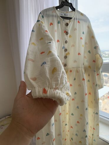 сунот кийимдер: Муслиновые платья на лето 🌞 Пуговицы рабочие, дышащий материал. Цена