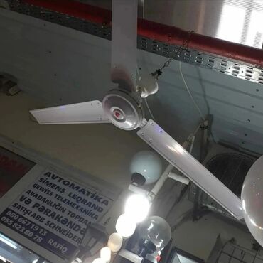 tavan monitor: Ventilyator Yeni, Tavan üçün, Pərli