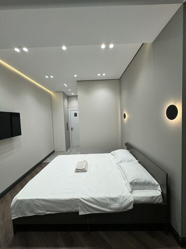 Посуточная аренда квартир: 1 комната, Душевая кабина, Постельное белье, Кондиционер — 4