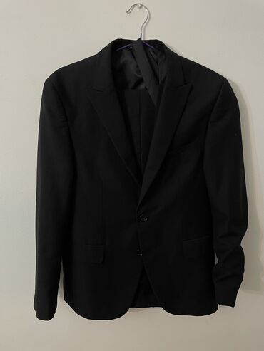 галстук черный: Костюм 4XL (EU 48), цвет - Черный