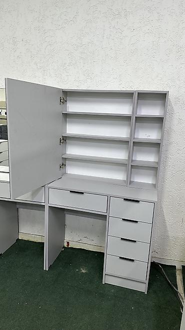 Комоды для одежды: Комод для одежды, Новый, С зеркалом, ЛДСП, цвет - Белый, Серый, Бежевый, Бесплатная доставка — 4