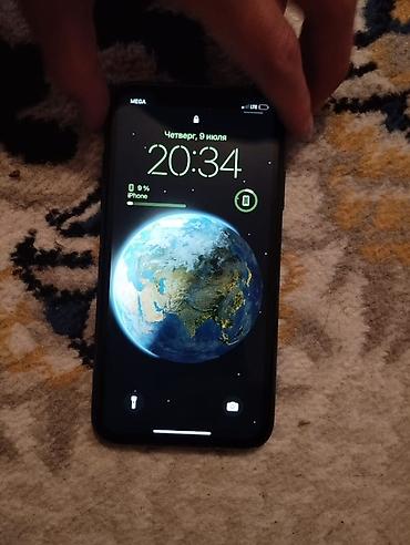 Apple iPhone: IPhone Xr, Б/у, 128 ГБ, Черный, Чехол, 76 % — 1