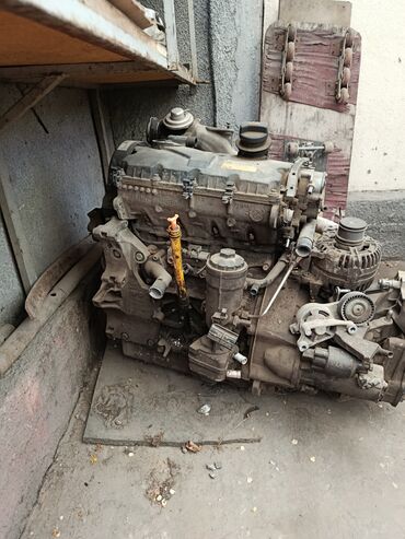 Двигатели, моторы и ГБЦ: Дизельный мотор Volkswagen 2004 г., 1.9 л, Оригинал, Германия