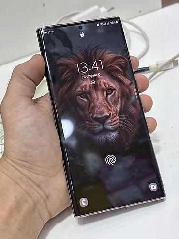 note 21 ultra: Samsung Galaxy Note 20 Ultra, 256 GB, rəng - Qızılı, Barmaq izi, İki sim kartlı, Face ID — 1