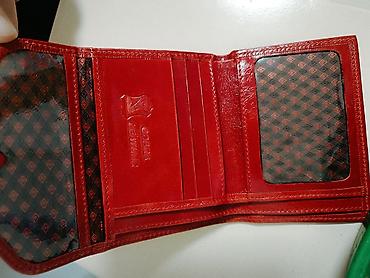 torbe original: Povoljno!!Ženski kožni novčanik – Cobra Leather, crvene boje - — 4