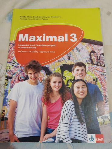 Sport i hobi: Maximal 3 nemački jezik, udžbenik za sedmi razred osnovne škole