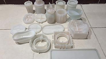 Другой декор и предметы интерьера: Молды формочки для гипса и для свечей по 400 сом каждый все 7000 — 3