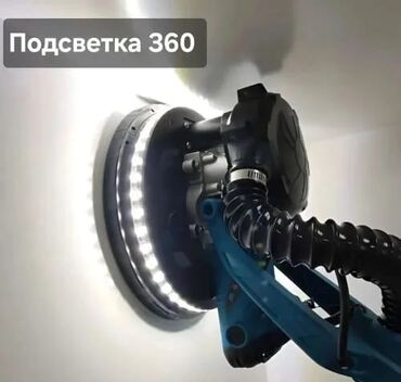 Polyonanlar, şlifovka maşınları: Elektrikli divar və tavan zımpara maşını (quru tavan/suvaq üçün) - — 3