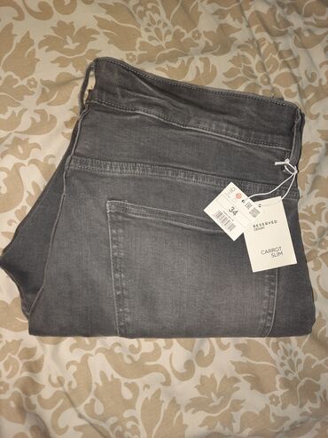 koton farmerke muske: Jeans Reserved, L (EU 40), color - Grey