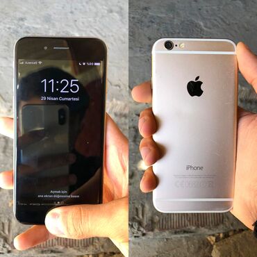 apple iphone 6 gold 16gb: IPhone 6, 16 GB, Qızılı