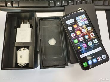 компьютер офисный в комплекте: Huawei Mate 50, Колдонулган, 256 ГБ, түсү - Кара, 2 SIM