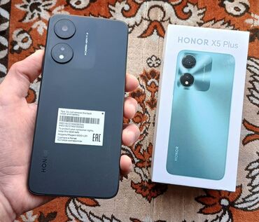 trekhsimochnyi telefon fly: Honor X5, 64 ГБ, цвет - Черный