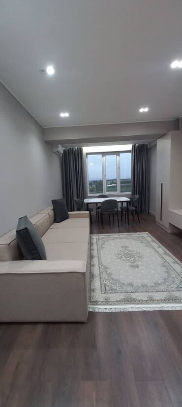 токмок продажа дом: 1 комната, 46 м², Элитка, 10 этаж, Дизайнерский ремонт