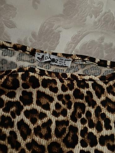 leopard: İki hissəli leopard naxışlı dəst - Brend: GNOZ (etiketdə göstərilir) - — 3