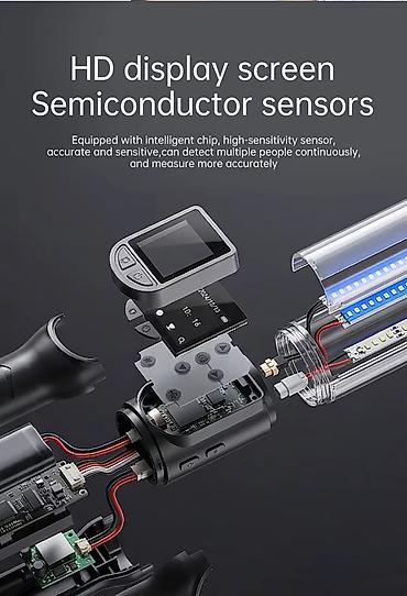 alkotester satisi: Alkoqol Tester – LED siqnal çubuğu və nəfəs analizatoru birində - — 4