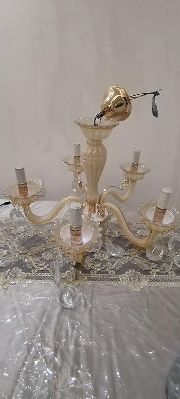 yumurta gence: Çılçıraq, 5 lampa — 1
