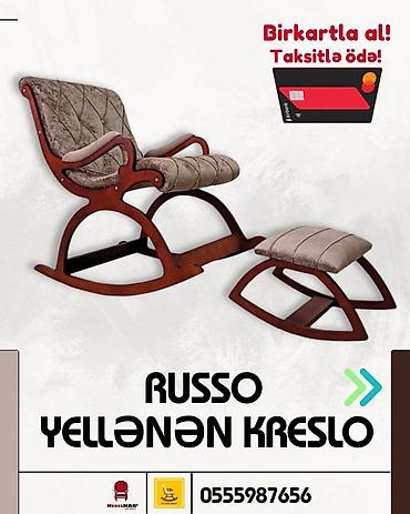 Kreslolar: Yeni, Kreslo-kaçalka, Parça, Kredit var, Ödənişli çatdırılma — 5