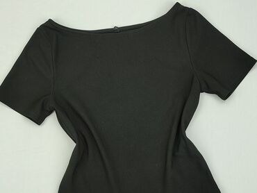 czarne t shirty z koronką: T-shirt, SinSay, L (EU 40), condition - Perfect